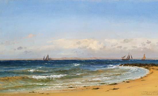 unknow artist Coastal_scene_from_Northern_Holland oil painting image